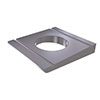 Square taper washers for U-sections 